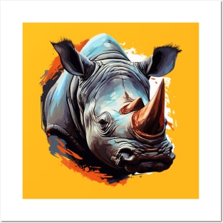 rhino Posters and Art